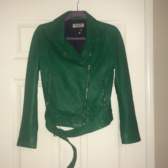 Green Leather Jacket | Poshmark